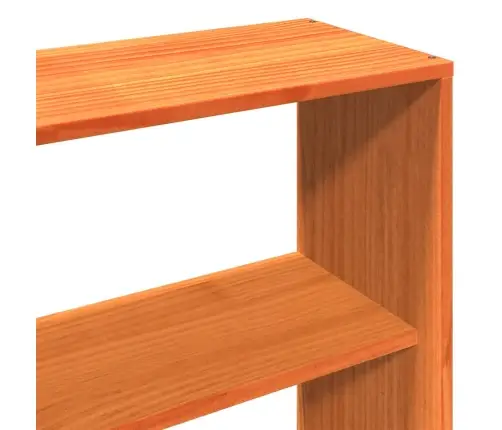 Gulta Bez Matrača, Vaska Brūnas, 180X200 Cm, Priedes Masīvkoks Vidaxl