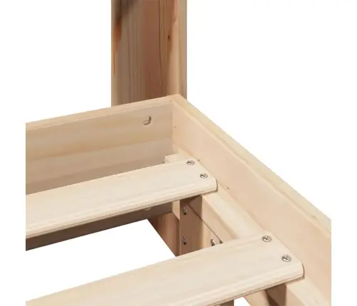 Gulta Bez Matrača, 160X200 Cm, Priedes Masīvkoks Vidaxl