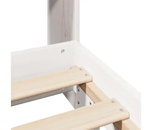 Lovos Rėmas Be Čiužinio, Baltas, 160X200cm Pušies Masyvas