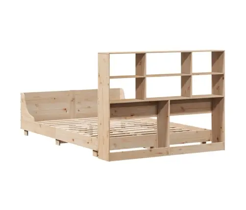 Gulta Bez Matrača, 140X190 Cm, Priedes Masīvkoks Vidaxl