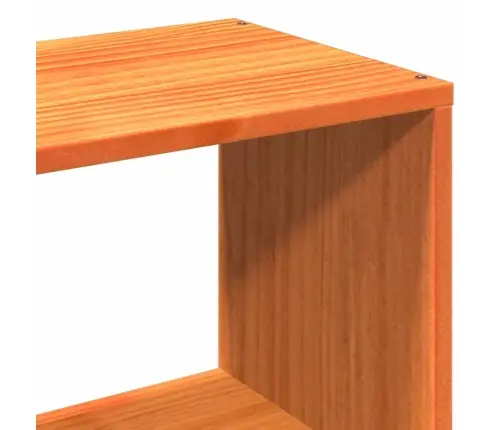 Gulta Bez Matrača, Vaska Brūnas, 90X190 Cm, Priedes Masīvkoks Vidaxl