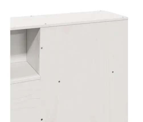 Gulta Bez Matrača, Balts, 200X200 Cm, Priedes Masīvkoks Vidaxl