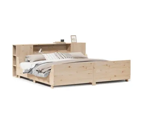 Gulta Bez Matrača, 180X200 Cm, Priedes Masīvkoks Vidaxl