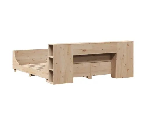 Gulta Bez Matrača, 180X200 Cm, Priedes Masīvkoks Vidaxl