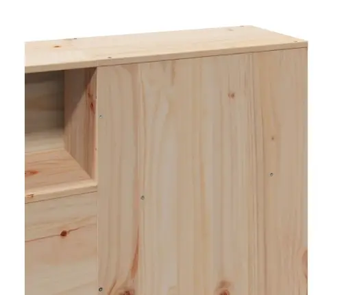 Gulta Bez Matrača, 180X200 Cm, Priedes Masīvkoks Vidaxl