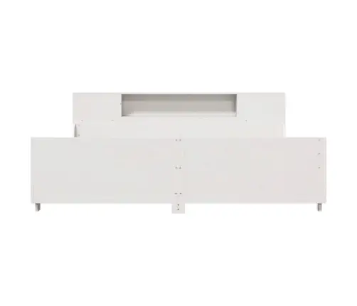 Lovos Rėmas Be Čiužinio, Baltas, 180X200cm Pušies Masyvas