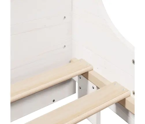 Lovos Rėmas Be Čiužinio, Baltas, 180X200cm Pušies Masyvas