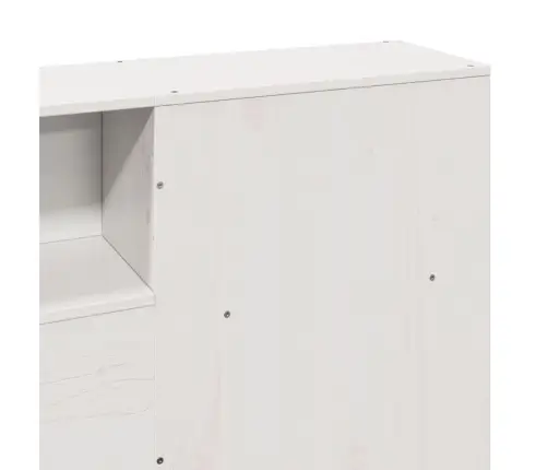 Lovos Rėmas Be Čiužinio, Baltas, 180X200cm Pušies Masyvas