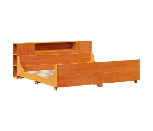 Voodiraam Ilma Madratsita, Vahapruun, 180 X 200 cm Männipuit