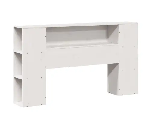 Gulta Bez Matrača, Balts, 140X200 Cm, Priedes Masīvkoks Vidaxl