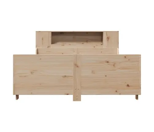 Gulta Bez Matrača, 120X200 Cm, Priedes Masīvkoks Vidaxl