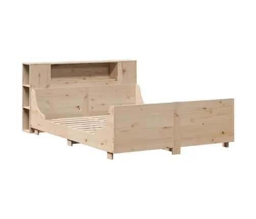 Gulta Bez Matrača, 120X190 Cm, Priedes Masīvkoks Vidaxl