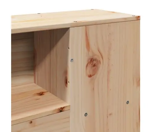 Gulta Bez Matrača, 120X190 Cm, Priedes Masīvkoks Vidaxl