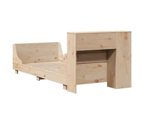 Voodi Ilma Madratsita, 100 X 200 cm Männipuit