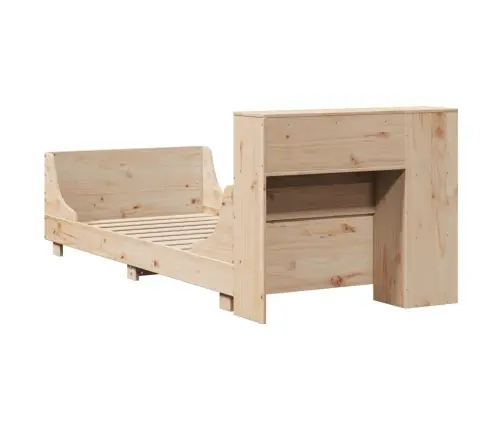 Lovos Rėmas Be Čiužinio, 90X200cm Pušies Medienos Masyvas