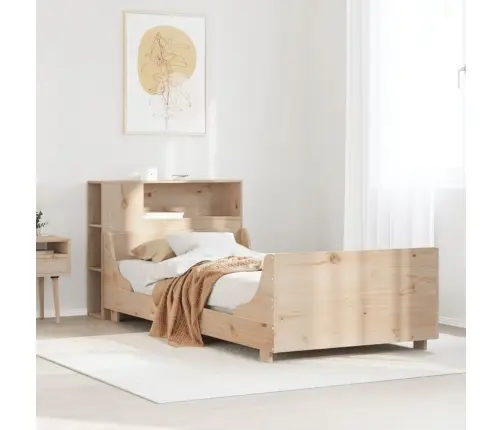 Lovos Rėmas Su Be Čiužinio, 75X190cm Pušies Masyvas