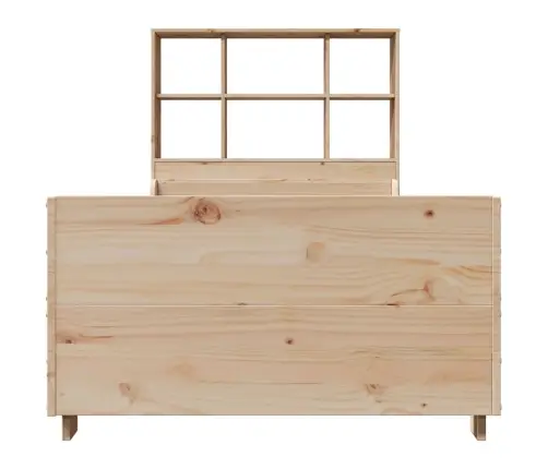 Riiuliga Voodiraam Ilma Madratsita, 90X200 cm Puit