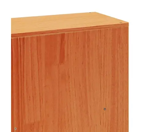 Lova Su Knygų Spinta Be Čiužinio, Rudas, 200X200cm Pušis