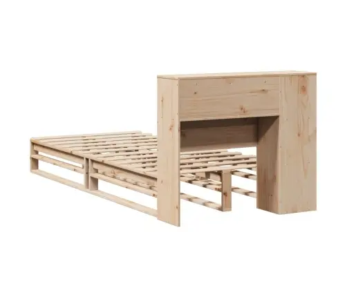 Riiuliga Voodiraam Ilma Madratsita, 90X200 cm Puit