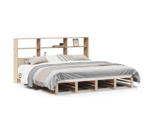 Riiuliga Voodiraam Ilma Madratsita, 180X200 cm Puit