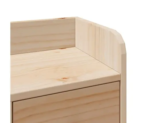 Lova Su Knygų Spinta Be Čiužinio, 90X200cm Pušies Masyvas