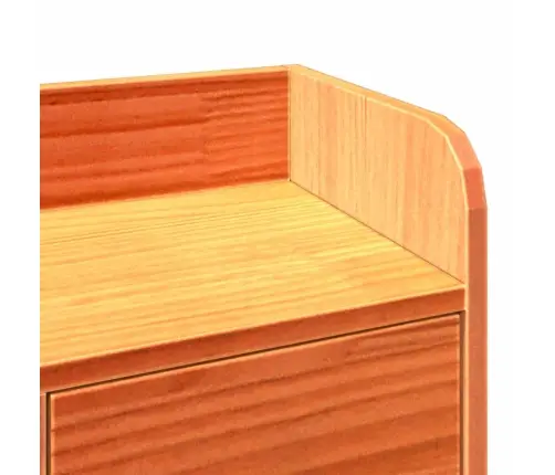 Gulta Ar Grāmatu Plauktu, Bez Matrača, 100X200 Cm, Priedes Koks Vidaxl