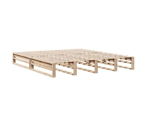 Gulta Ar Grāmatu Plauktu, Bez Matrača, 180X200 Cm, Priedes Koks Vidaxl