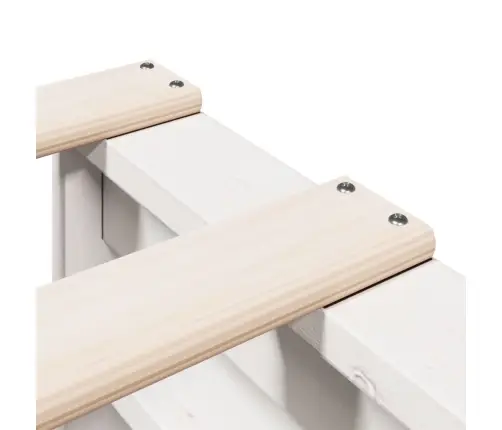 Gulta Ar Grāmatu Plauktu, Bez Matrača, 135X190 Cm, Priedes Koks Vidaxl