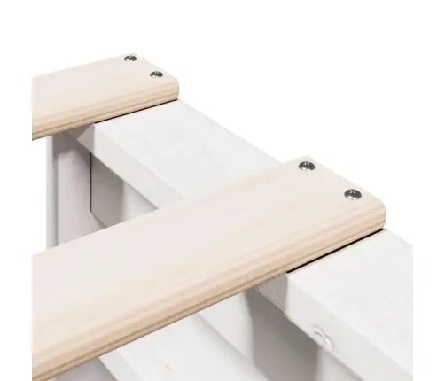 Gulta Ar Grāmatu Plauktu, Bez Matrača, 140X190 Cm, Priedes Koks Vidaxl