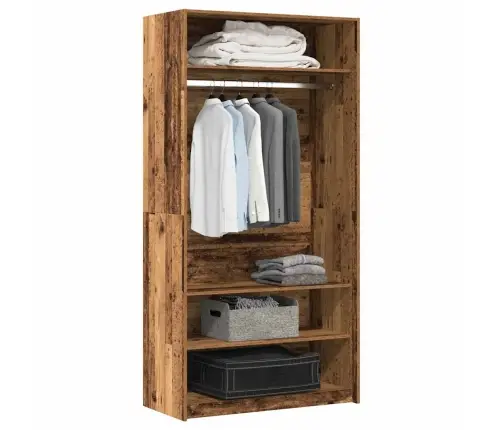 Garderoob Vana Puit 100 X 50 X 200 Cm Tehispuit Garderoob Vana Puit 100 X 50 X 200 Cm Tehispuit