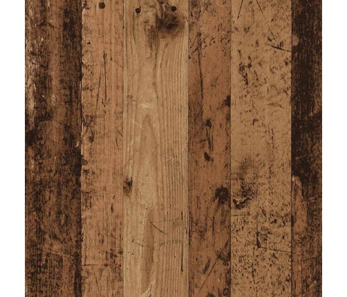 Skapis, 100X50X200 Cm, Veca Koka Krāsā, Inženierijas Koks Vidaxl