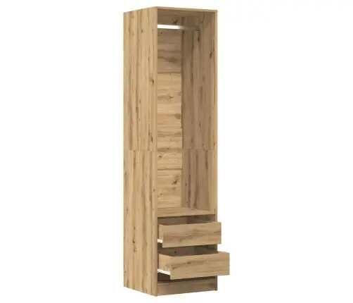 Spinta Artisan Ąžuolas 50X50X200 Cm Inžinierinė Mediena