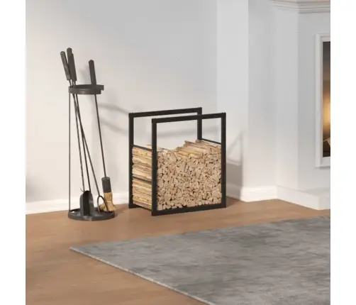 Malkas Plaukts Melns 55X30X61 Cm Tērauds Vidaxl