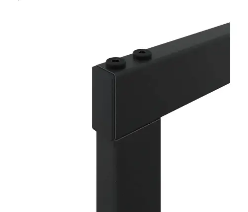 Malkas Plaukts Melns 55X30X116 Cm Tērauds Vidaxl