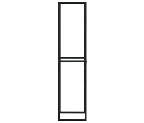 Küttepuude Rest, Must, 50X30X209 cm Teras