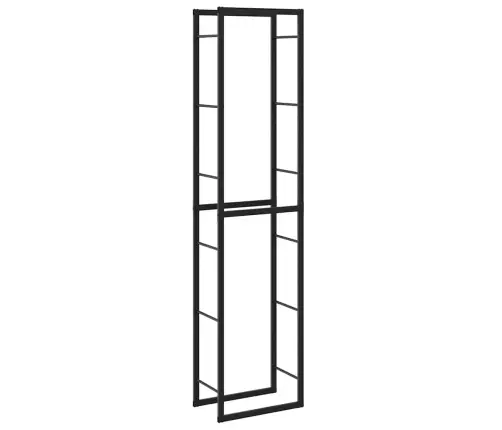 Küttepuude Rest, Must, 50X30X209 cm Teras