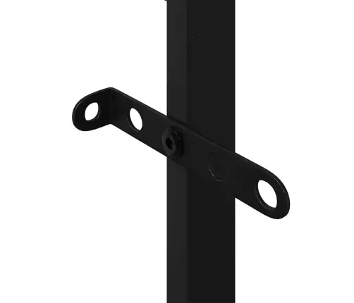 Küttepuude Rest, Must, 50X30X209 cm Teras