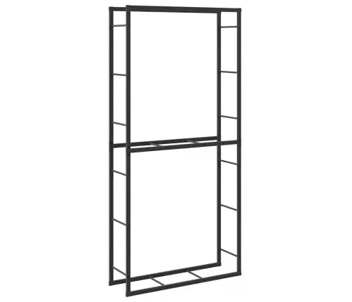 Malkų Lentyna Juoda 100X30X209 Cm Plienas