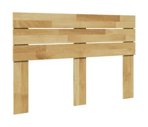 Galvgalis 120 Cm Masīvkoka Ozols Vidaxl