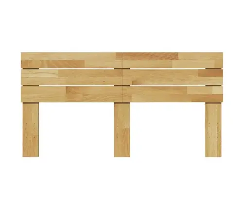 Galvas Klājs 135 Cm Masīvkoka Ozols Vidaxl