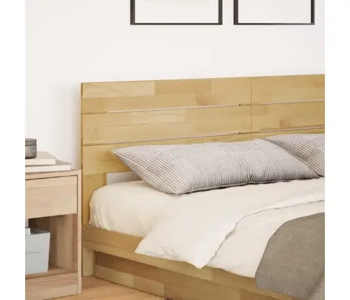 Galvgalis 180 Cm Masīvkoka Ozols Vidaxl