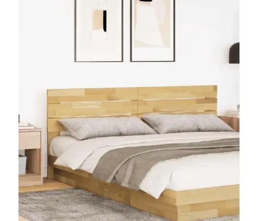 Galvgalis 180 Cm Masīvkoka Ozols Vidaxl