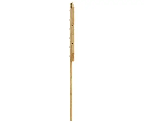 Galvgalis 180 Cm Masīvkoka Ozols Vidaxl