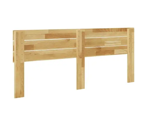 Galvgalis 180 Cm Masīvkoka Ozols Vidaxl