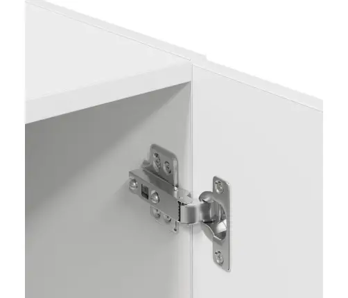 2-Daļīgs Virtuves Skapīšu Komplekts, Balts, Inženierijas Koks Vidaxl