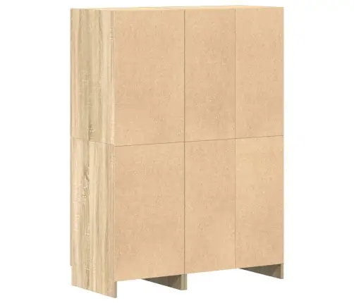 2-Daļīgs Virtuves Skapīšu Komplekts, Ozola, Inženierijas Koks Vidaxl