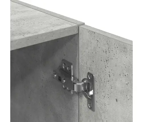 2-Daļīgs Virtuves Skapīšu Komplekts, Pelēks, Inženierijas Koks Vidaxl