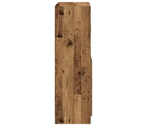 2-Daļīgs Virtuves Skapīšu Komplekts Veca Koka Inženierijas Koks Vidaxl