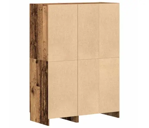 2-Daļīgs Virtuves Skapīšu Komplekts Veca Koka Inženierijas Koks Vidaxl