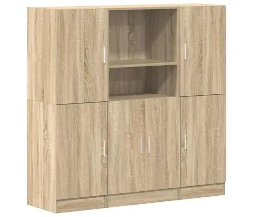 133 -Osaline Köögimööbli Komplekt, Sonoma Tamm, Tehispuit